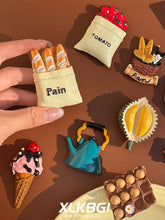 Load image into Gallery viewer, 4-12.5cm 3D Simulated Food Fridge Magnet Cartoon
