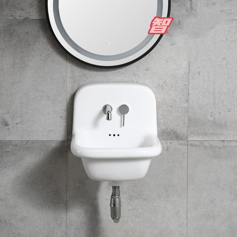 CERAMIC MOUNTED SMALL SINK WB425
