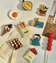 Load image into Gallery viewer, 4-12.5cm 3D Simulated Food Fridge Magnet Cartoon

