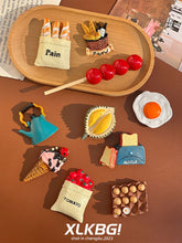 Load image into Gallery viewer, 4-12.5cm 3D Simulated Food Fridge Magnet Cartoon
