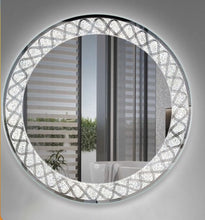 Load image into Gallery viewer, Round LED Mirror Home Decoration &amp; Bathroom Make up Mirror
