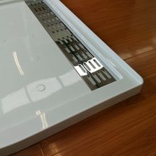 Load image into Gallery viewer, Shower Tray - High Flow Waste &amp; Stainless Steel Grate Cover 1000x1000mm - R10 Corner
