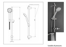 Load image into Gallery viewer, AQUATICA SHOWER SLIDE - All Pressure

