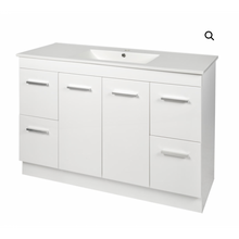 Load image into Gallery viewer, Vanity - Misty Series 700F/900/1000/1200/1500 White - 100% Water Proof
