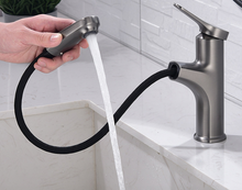 Load image into Gallery viewer, Pull Out Bathroom Mixer Basin Tap NK08F3
