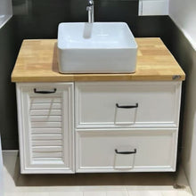 Load image into Gallery viewer, Vanity - Elite Series Pinewood - 100% Water Proof 800mm White
