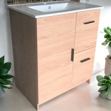 Load image into Gallery viewer, Vanity - Misty Series T700F/900/1200 Wooden Color - 100% Water Proof
