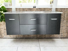 Load image into Gallery viewer, Special offer Hung Vanity - Plywood T1200mm in Black - 100% Water Proof
