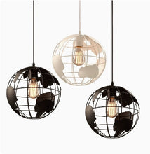 Load image into Gallery viewer, Earth Pendant Lights In Brown / Black Metal Ceiling Light
