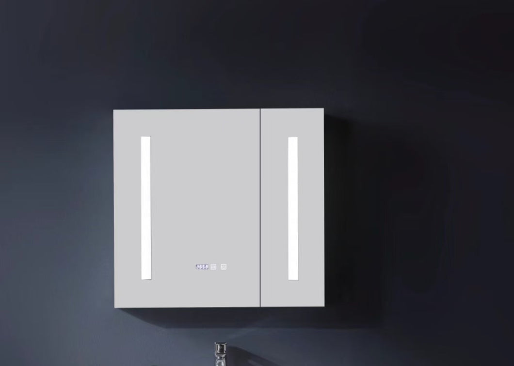 Led mirror cabinet wall-mounted vanity mirror with lamp wall mirrors home decoration