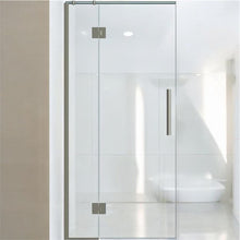 Load image into Gallery viewer, Shower Glass - Stream Series Swing Door 10mm Glass Brushed Nickel Frame
