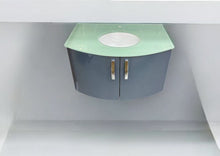 Load image into Gallery viewer, Bathroom Vanity 900mm With Glass Top
