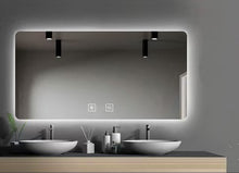 Load image into Gallery viewer, LED Mirror For Bathroom,Makeup Mirror With Smart Touch Button
