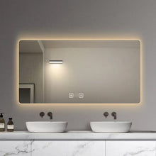 Load image into Gallery viewer, LED Mirror For Bathroom,Makeup Mirror With Smart Touch Button
