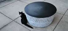 Load image into Gallery viewer, Indoor modern cement concrete coffee table large simple coffee table round 900mm
