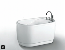 Load image into Gallery viewer, Acrylic small apartment bathtub - 1300mm

