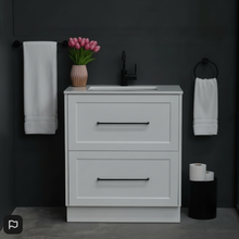 Load image into Gallery viewer, Vanity - Jess Series Freestanding  - 100% Water Proof In White
