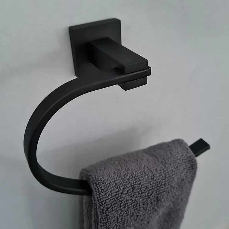 Towel Holder - Oval Wall Hung Series 6060BK