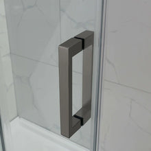 Load image into Gallery viewer, Shower Glass - Stream Series Swing Door 10mm Glass Gun Metal Frame
