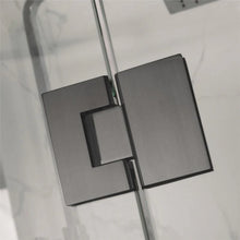 Load image into Gallery viewer, Shower Glass - Stream Series Swing Door 10mm Glass Gun Metal Frame
