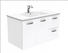 Load image into Gallery viewer, Vanity - Asron Series Plywood in white - 100% waterproof
