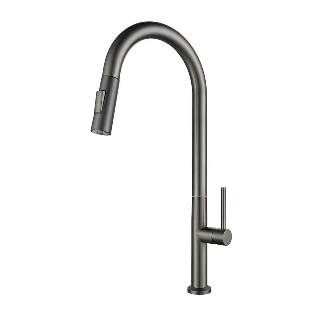 Kitchen Sink Mixer - Round Series If101 - Gum Metal