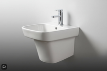 Load image into Gallery viewer, Hand Wash Basin White Ceramic Wall Hung Basin #406
