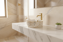 Load image into Gallery viewer, Counter Top Ceramic Basin 226 - Golden
