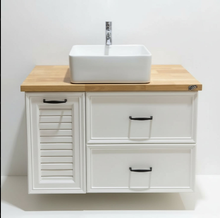 Load image into Gallery viewer, Vanity - Elite Series Pinewood - 100% Water Proof 800mm White

