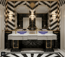 Load image into Gallery viewer, Bathroom Vessel Sink Vanity Glass Vessel Bowl

