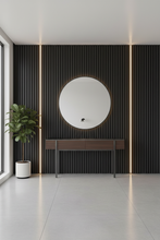 Load image into Gallery viewer, Fluted Panels 150x3000mm WPC Slated Wall Panel - Black
