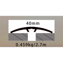 Load image into Gallery viewer, Joint Edge Chrome Trim - Aluminum Carpet And Flooring Cover Strips

