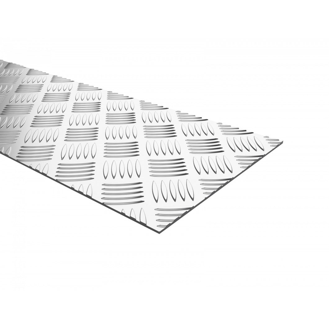 ALUMINIUM CHECKER PLATE 2440x1220 2.5mm 1220x1220 2.5mm