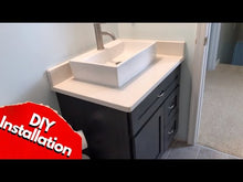 Load and play video in Gallery viewer, Counter Top Ceramic Basin 6005 - Golden
