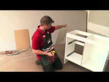 Load and play video in Gallery viewer, Vanity - Misty Series T1500F Double Basin White - 100% Water Proof
