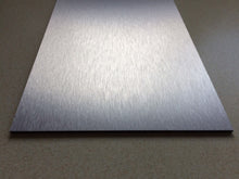 Load image into Gallery viewer, 3mm Aluminium Composite Sheet Brushed Silver Panels
