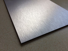 Load image into Gallery viewer, 3mm Aluminium Composite Sheet Brushed Silver Panels
