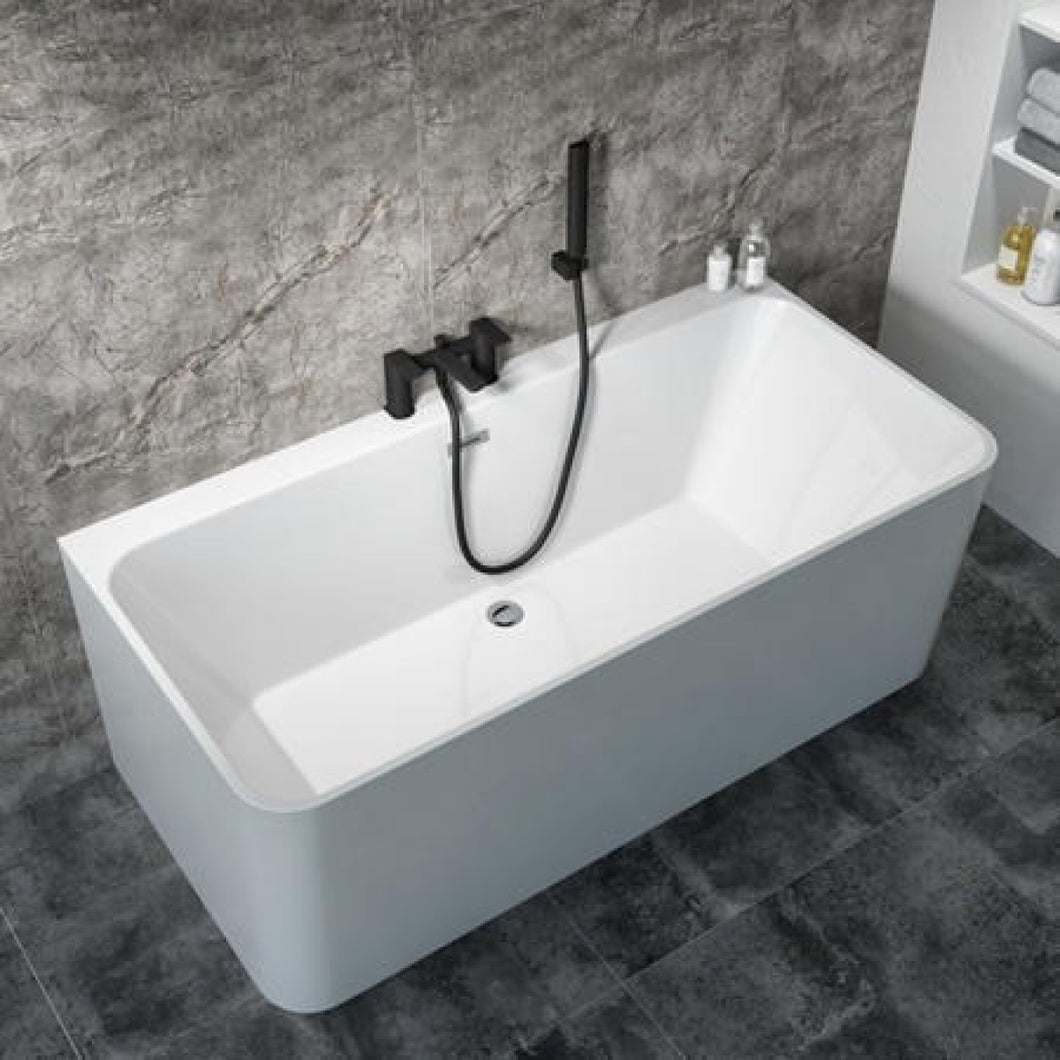 Bath Tub Display Special Acrylic Straight Single - Back To Wall