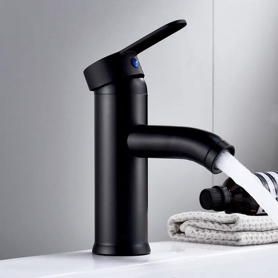Basin Mixer - Round Series 2314A - Black