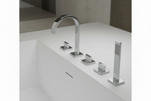 Load image into Gallery viewer, Bathtub mixer tap / countertop mixer tap Square 25016
