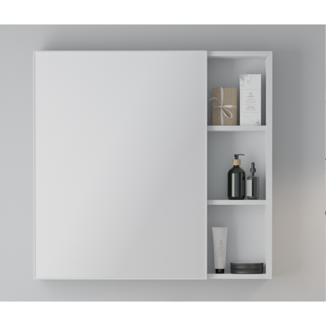 The European Bathroom Mirror Cabinet 700mm 100% WaterProof＃8002M