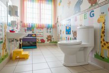 Load image into Gallery viewer, Children sanitary ware small size washdown one piece kid toilet - 8061 S Pan
