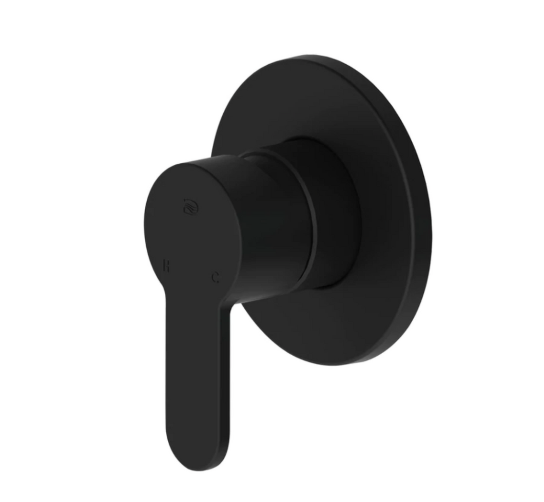 Shower Mixer - Round Series NK09F2 - Black