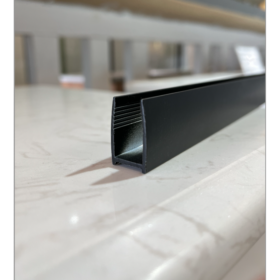 Aluminium Wall Channel for 10mm Glass Shower Screens