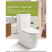 Load image into Gallery viewer, Toilet Suite - BTW Bella Rimless Flushing - A3904
