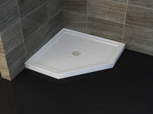 Load image into Gallery viewer, Shower Tray - Angle Series Center Center/Corner Hole Option
