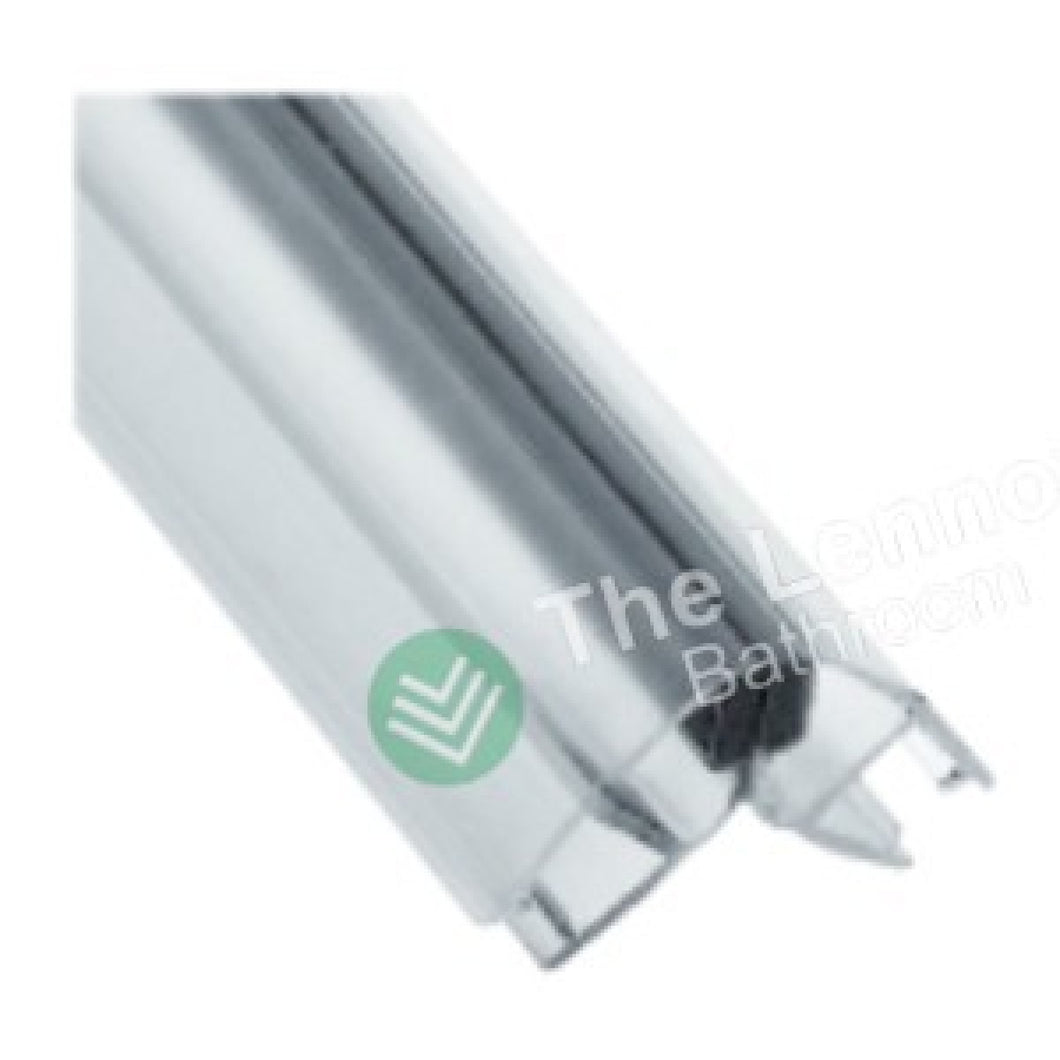 Shower Door Seal Magnetic Strip - 90 degree Glass