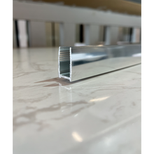 Load image into Gallery viewer, Aluminium Wall Channel for 10mm Glass Shower Screens
